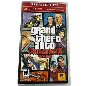 Grand Theft Auto Chinatown Wars Sony PSP Complete Tested UMD With Poster